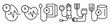 © Gibdd - blood pressure measurement icon set