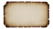 © Rasel - Vintage aged paper texture with torn edges and burned border effect design element