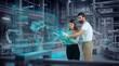 © Rendara Studio - Engineers monitoring predictive maintenance system in automated factory