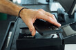 © Maryanne Gobble/Stocksy - Scanning Digital Boarding Pass in Airport