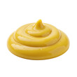 © Felippe Lopes - A dollop of creamy mustard on transparent background