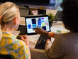 © Milles Team/Stocksy - Designer discussing project with creative director