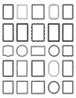 © sate - A collection of 20 various blank frame borders