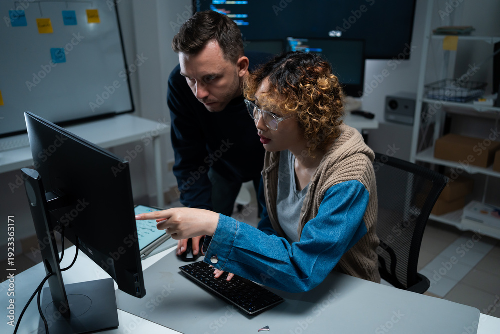 software engineers team developing autonomous AI agents and agentic ...