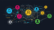 © Misha - Global networking platform connects professionals from various industries through an interactive digital map of human resources and business contacts.