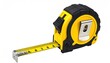 © almarkha - Yellow and black measuring tape extended on white background (1)