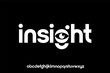 © Vec - Insight wordmark logo with eye symbol in the middle.