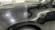 © pansit.me - Before and after paint correction on black car fender