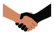 © Sadek - Diverse handshake, symbol of partnership, equality, and unity