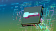 © ReisMedia - Password and data protection. Security Digital key on CPU.