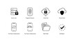 © md - Collection of security and data management including server lock and fingerprint scanner desi