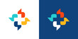 ©  Jagat_Aji - Dual meaning logo combining talk and medical plus elements, symbolizing healthcare communication, patient support, consultation services, and accessible modern medical solutions.