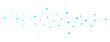 © Accountanz - Blue polygon structure network technology connect lines and dots. White global communication banner