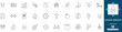 © MdAzizar - Losing weight line icon set featuring weight loss, diet, fitness, health, nutrition, workout, and measurement. Professional editable vector set.