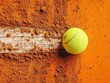 © Gophotograph - Examine the intricate textures as a tennis ball meets the surface.