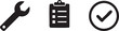 © Secret vec - Solving Checklist Done Success Goal Achievement Task Graphic