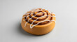 © Food lover - A delicious cinnamon swirl pastry with icing on top