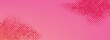 © Reka - Pink orange polka dots gradient halftone background. Pop art cartoon dot texture with comic graphic design, Horizontal abstract pattern wall for cover digital technology.Art