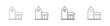 © iconspring - treatment icon set outline style with various size
