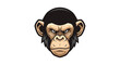 © nia - Cartoon Angry Monkey Face.