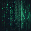 © BG_Illustrations - Emerald Digital Network Stream Background