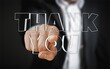 © hithit - 指をさして。「THANK　YOU」