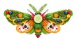© Uca - Butterfly made of fresh vegetables and fruits, healthy food concept