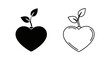 © RAJU - Mother's day love apple heart illustration Vector