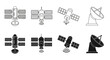 © HUANG - Sustainable energy icons set, featuring eco-friendly symbols and renewable sources, presented in a clean vector illustration style