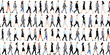© Ranajit - A diverse group of people walking in a bustling city environment