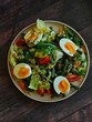 © Ina - salad, salad with egg and green beans, breakfast, healthy food, lunch, home cooking