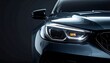 © Jagad - Close-up of a modern car headlight with a sleek design.
