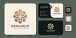 © Nuswantara - Modern feminine ornament luxury logo design medicine spa