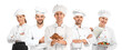 © Pixel-Shot - Male chef on white background