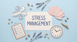 © AiDesign - Stress management through workplace meditation and mindfulness practice helping professionals reduce burnout anxiety and tension for improved mental health and sustained daily performance