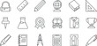 © By Bonjie - School Icon Set