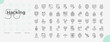 © Madani Pro - Hacking Line Editable Icons set