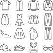 © Shutter Wisp - A collection of various clothing items and accessories on a white background