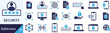 © GiftBosx - Solid icons representing security and privacy concepts