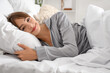 © Pixel-Shot - Morning of beautiful young woman lying in bedroom