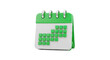 © nurasyifamaulidia - 3D Green Desk Calendar Icon