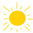 © Jiachi - Simple Yellow Sun Icon Illustration Design