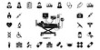 © T-Shop - ICU Hospital Bed Adjustable Medical Icon