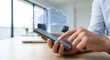 © PixelMastery  - Hand using smartphone cloud computing technology
