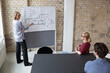© Westend61 - Mature businesswoman explaining floor plan to colleagues