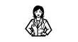 © ZiletterId - Female Doctor Cartoon Character Illustration 2.