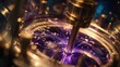 © Anantastudio - Intense Plasma Arc Energizing Industrial Machinery with Electrical Sparks