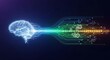 © Paul - Abstract visualization of artificial intelligence driving seamless digital modernization and operational efficiency across evolving systems, concept, utility, growth