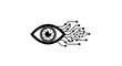 © RASUM - Futuristic Digital Eye with Circuitry and Data Connections