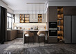 © murattellioglu - modern kitchen interior, 3d render